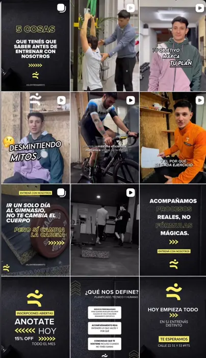 San Juan Centro de entrenamiento: Feed de Instagram