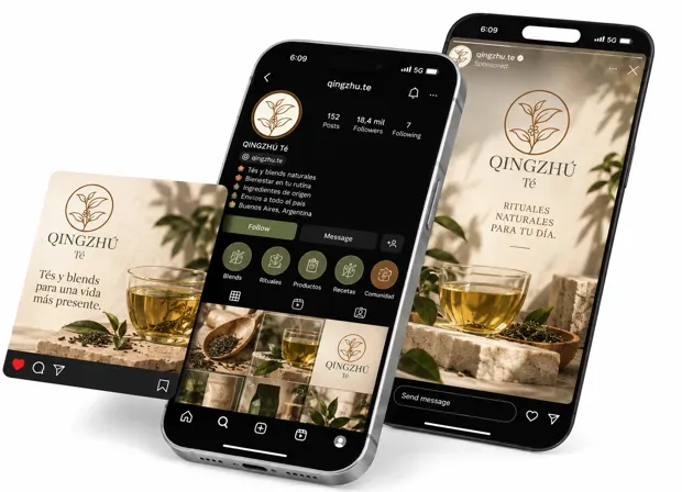 Qingzhu Té: Manual de marca